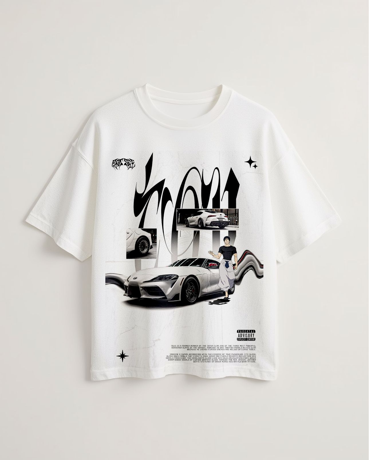 Toji x Supra Oversized Fit