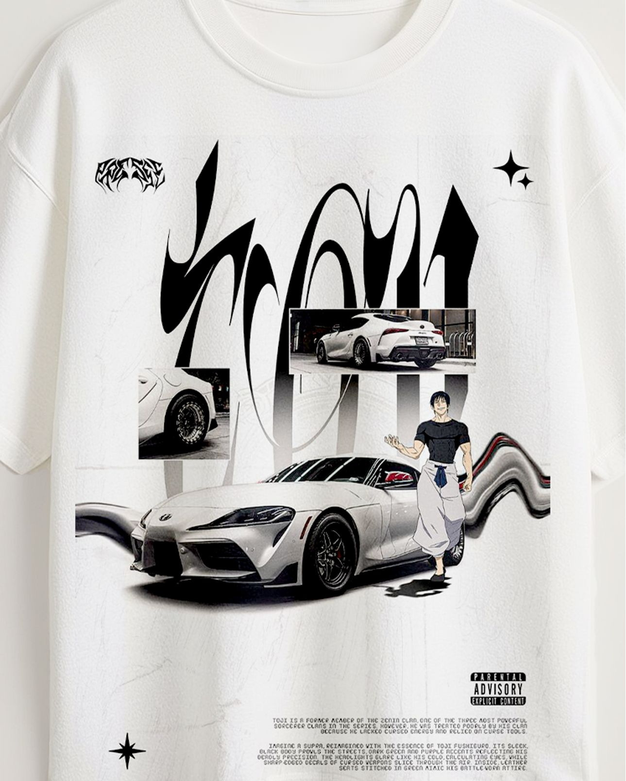 Toji x Supra Oversized Fit